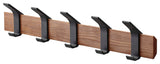 Rin Wall-Mounted Coat Hanger, Brown