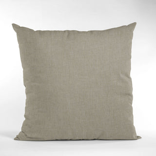 Linen Waffle Textured Solid Luxury Throw Pillow, Double sided 20"x20"