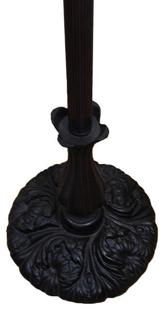 Tiffany Style Old Fashioned Reading Floor Lamp, 62" Tall
