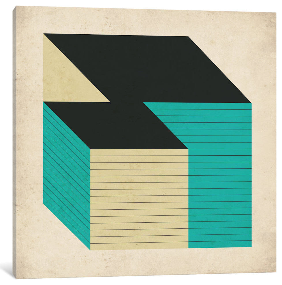 "Cubes XII" by Jazzberry Blue, 12x12x1.5