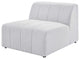 Sectional Sofa Set, Fabric, Ivory White, Modern, Living Lounge Hotel Hospitality