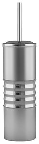 nu steel Round Shape Stainless Steel Toilet Brush Holder