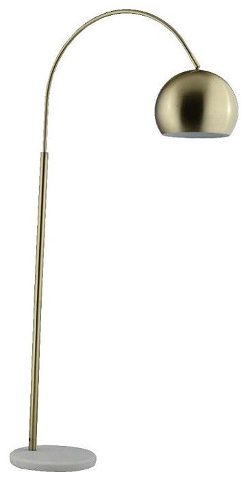Flos Arco Floor Round  (Brush Gold Finish)
