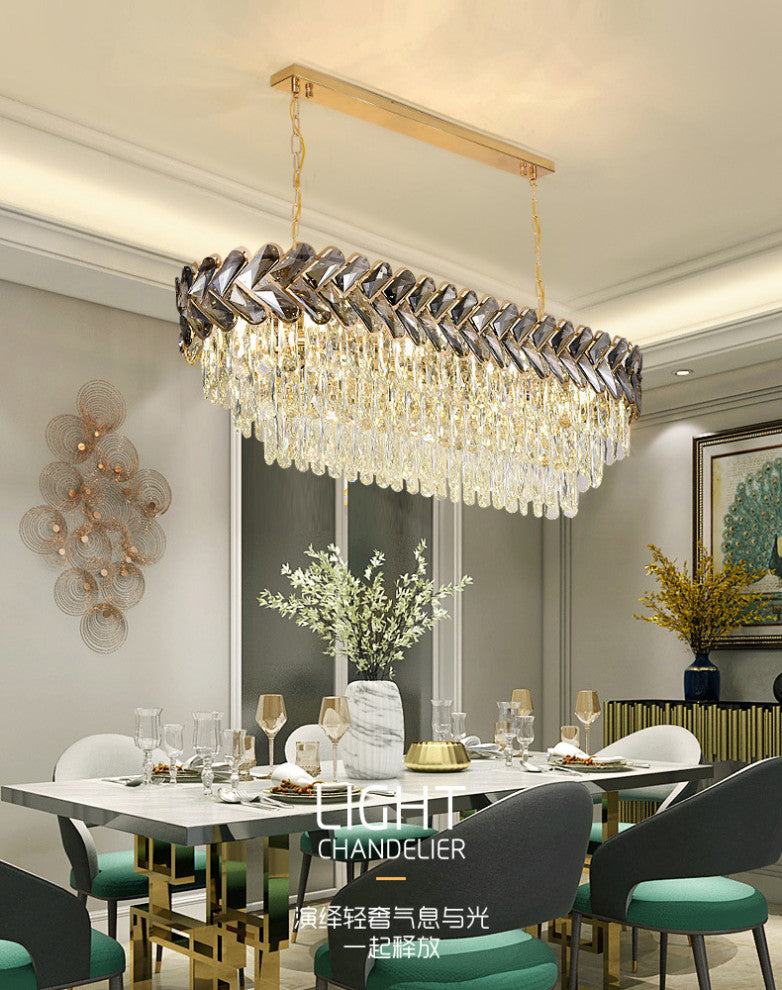 MIRODEMIÂ® Fluelen | Colourful Rainbow Glass Ball Chandelier, L31.5", Dimmable, Cool Light