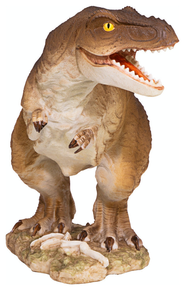 Scaled Trex Dinosaur Statue