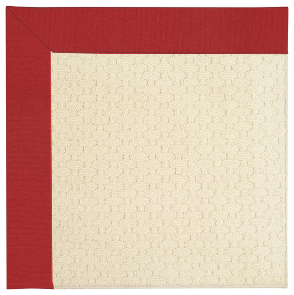 Capel Zoe-Sugar Mountain Red 2008_527 Machine Tufted Rugs - 4' X 4' Rectangle