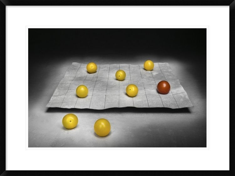 "The Game" Framed Digital Print by Christophe Verot, 32x24"