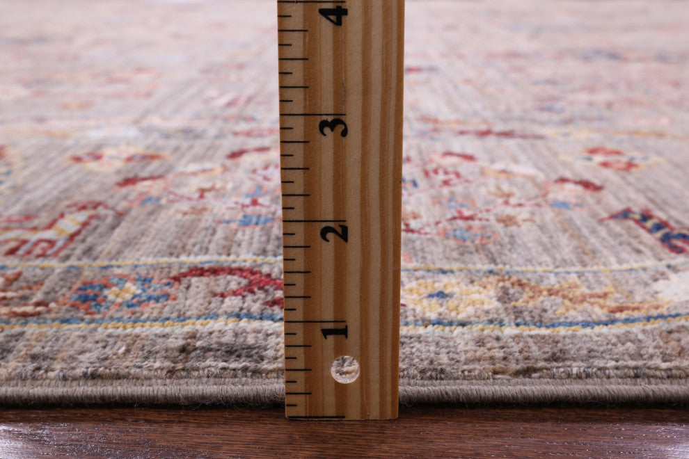 Handmade Persian Gabbeh Wool Tribal Rug 8' 2" X 9' 8" Q11138