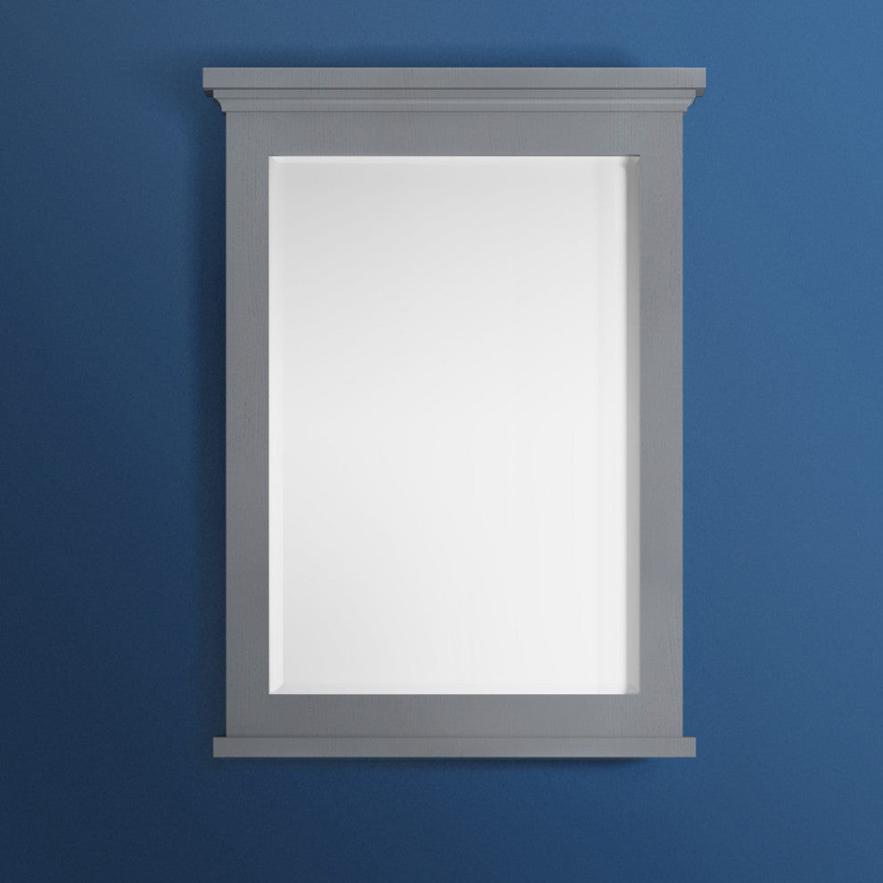 Fresca Windsor 30" Gray Textured Mirror