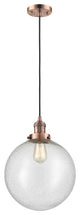 Beacon Mini Pendant, Antique Copper, Seedy