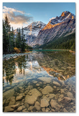 Pierre Leclerc 'Mount Edith Cavell Sunrise' Canvas Art, 32x22