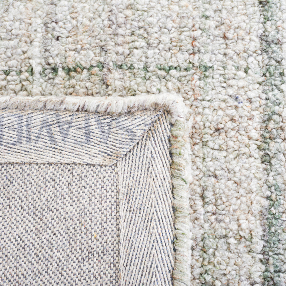 Safavieh Couture Abstract Collection, ABT143 Rug, Green/Sage, 6'x9'