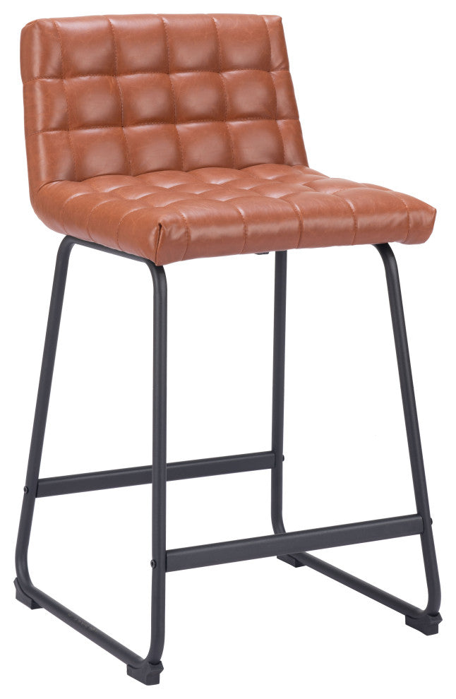 Pago Counter Stool (Set of 2) Brown
