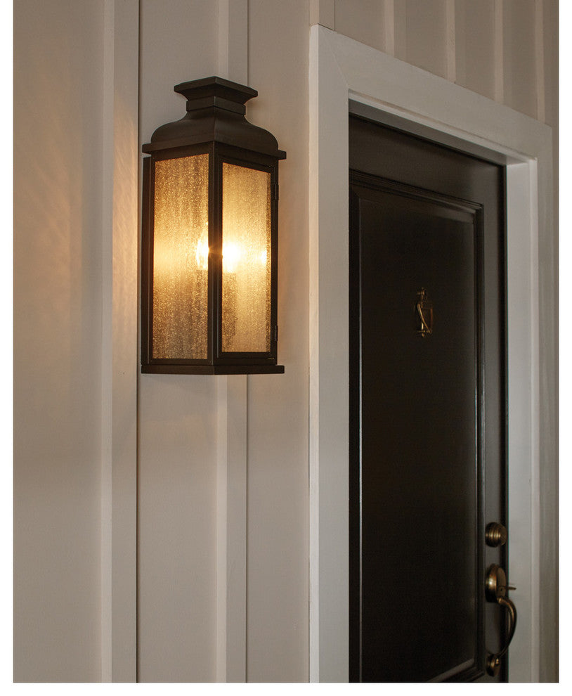 Murray Feiss Pediment Three Light Outdoor Wall Sconce OL11102DWZ