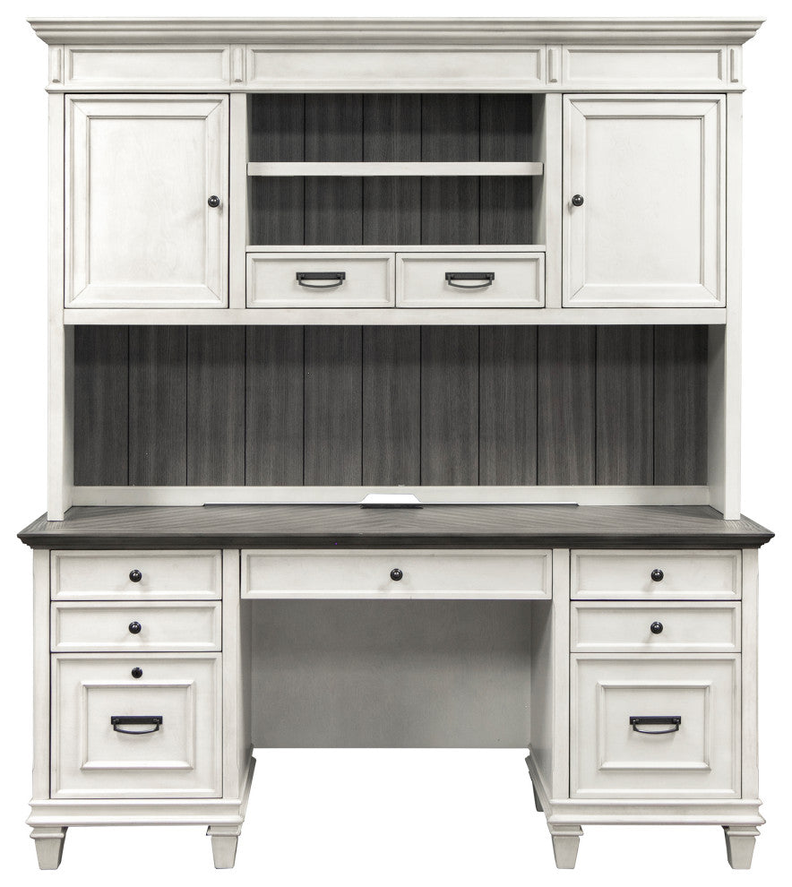 Martin Furniture Hartford Credenza, White
