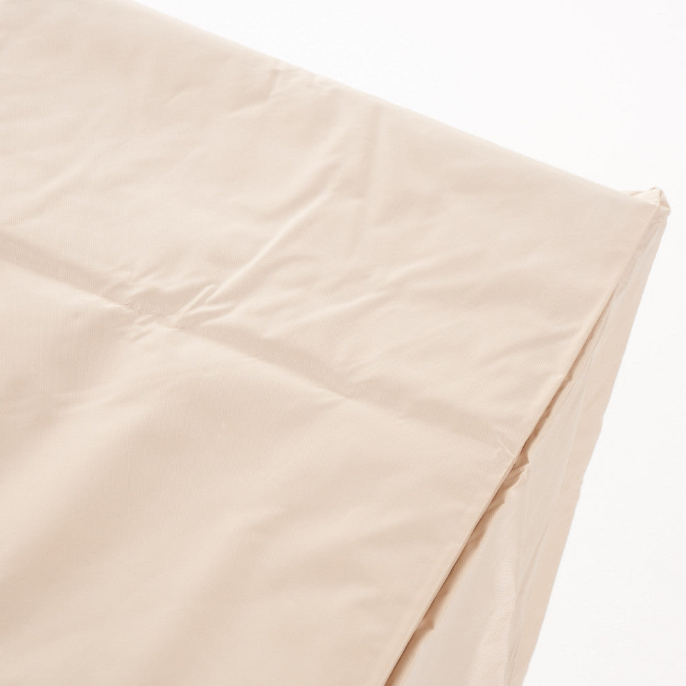 GDF Studio Pablo Outdoor 56" Rectangular Propane Fire Table, Brown Wood