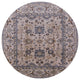Ahgly Company Indoor Round Mid-Century Modern Area Rugs, 4' Round