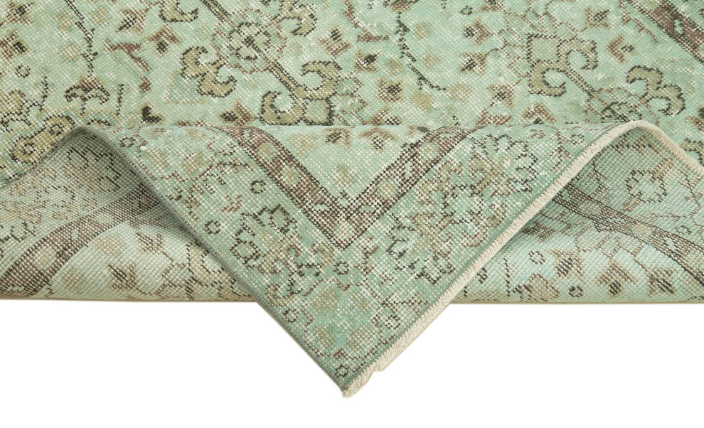 Rug N Carpet - Handwoven Turkish 3' 6" x 6' 6" Over-dyed Small Area Rug