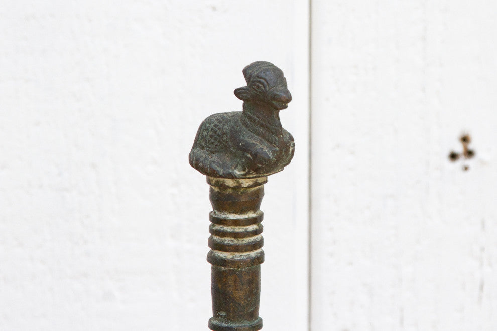 Ancient Indian Nandi Bronze Bell