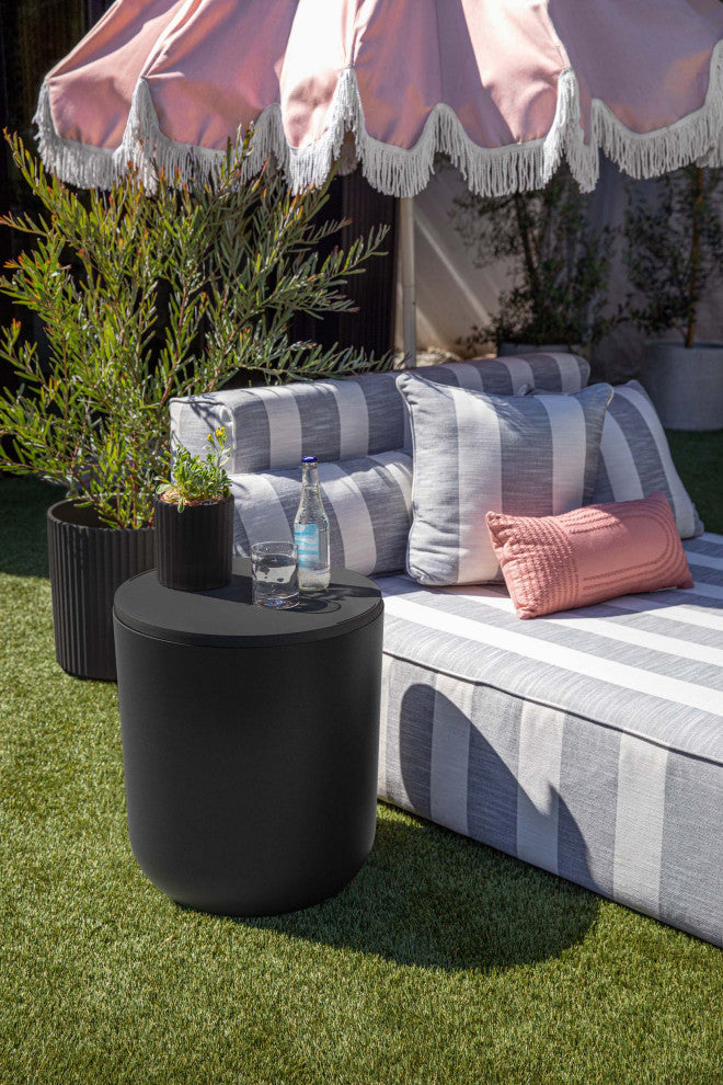 Veradek Kona Chill Side Table Black