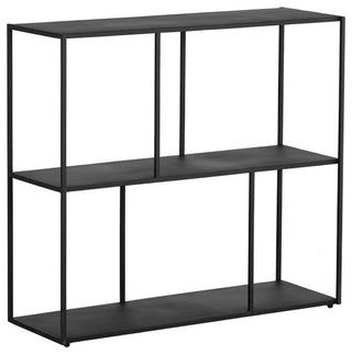 Eiffel Low Bookcase, Medium, Black