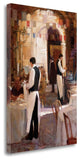 "Two Waiters Place Des Vosges" By Philip Craig, Giclee on Gallery Wrap Canvas