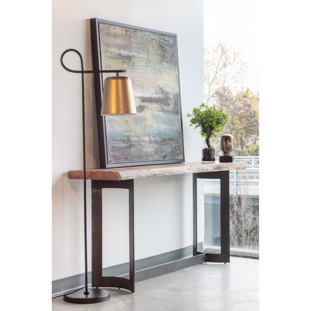Contemporary Sticks Floor Lamp - Yellow