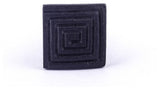 Square Maze Cabinet Hardware Iron Cabinet Knob Black