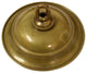Solid Brass Round Ceiling Canopy, Antique Brass