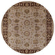 Ahgly Company Indoor Round Mid-Century Modern Area Rugs, 6' Round