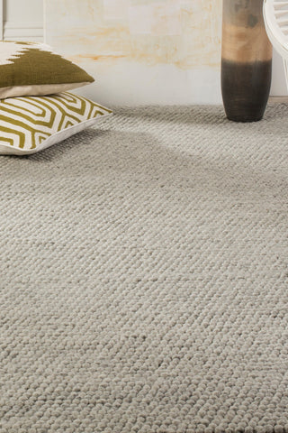 Safavieh Couture Natura Collection NAT620 Rug, Silver, 8'x10'