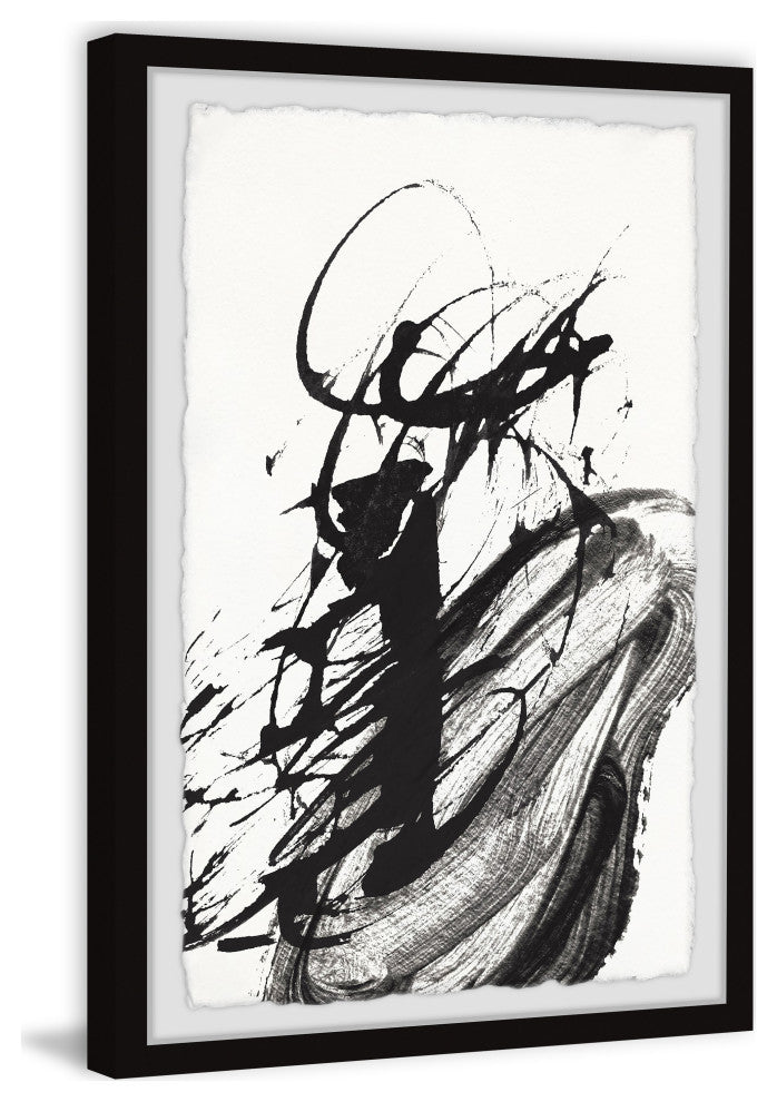 "Dark Light" Framed Painting Print, 30x45