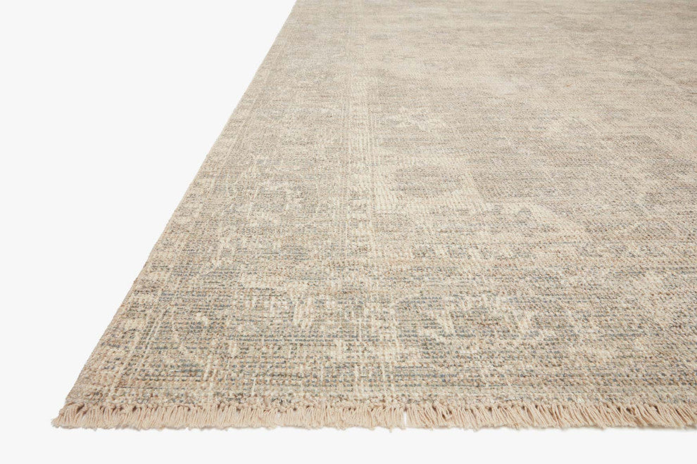 Priya PRY-04 Ivory/Grey 8'6"x12' Area Rug