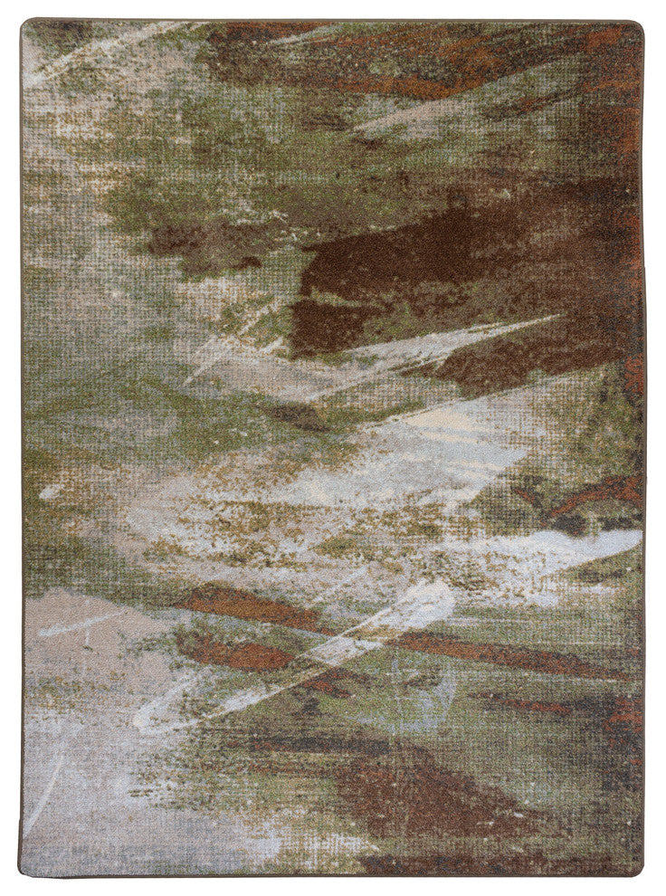 Wasteland OKA Earth Area Rug, 7'8"x10'9"