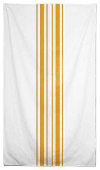 Stripe Set Yellow 58x102 Tablecloth