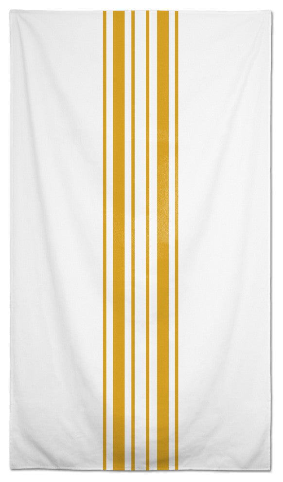 Stripe Set Yellow 58x102 Tablecloth
