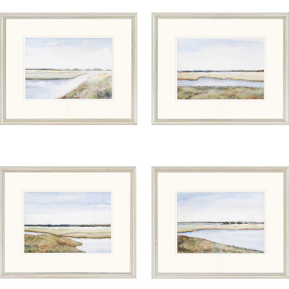 Marshes Framed Art, 4-Piece Set