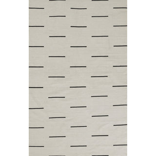 Novogratz Malmo MLO-1 Dash Rug, Ivory, 5'x7'6"