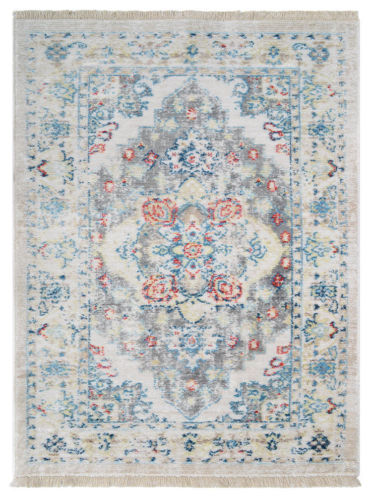 MACHINE MADE POLYESTER AREA RUGS  -Multicolor, Oriental ,Rugs for Living Room