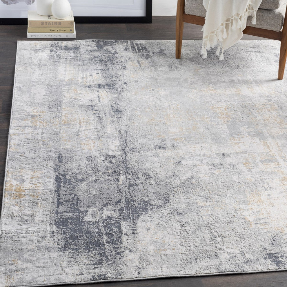 Uttermost Paoli Gray Abstract 8x10 Rug 71511-8