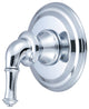 Del Mar Single Handle Diverter Trim Set, Polished Chrome