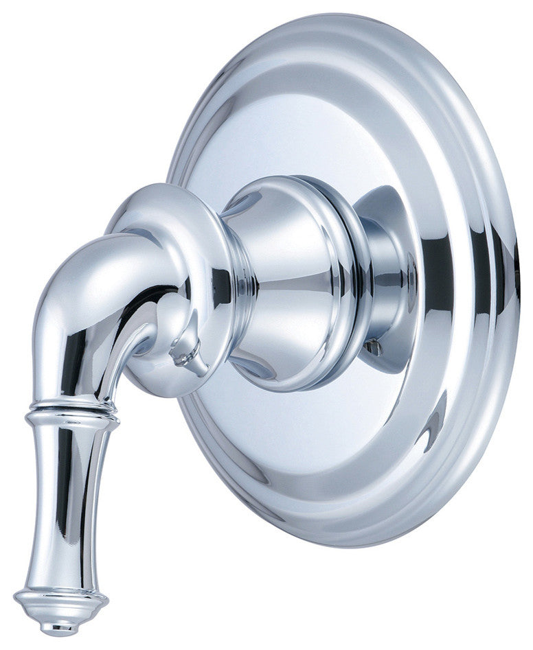 Del Mar Single Handle Diverter Trim Set, Polished Chrome