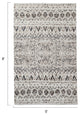 LNC Indoor Vintage Rugs Distressed Mat Area Rug, 5' X 8'