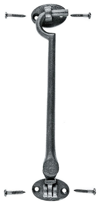 Cabin Hook Eye Shed Gate Door Latch Locker Holder 6.5" Iron |