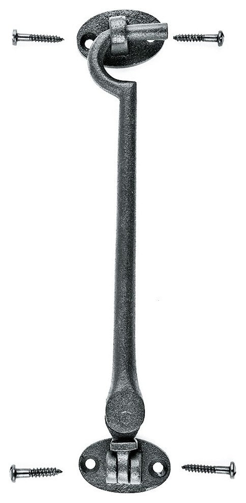 Cabin Hook Eye Shed Gate Door Latch Locker Holder 6.5" Iron |