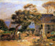 Pierre Auguste Renoir View of Treboul, 20"x25" Wall Decal