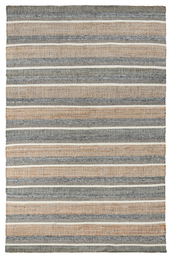Elodie Natural Blue Multi Handwoven Area Rug by Kosas Home