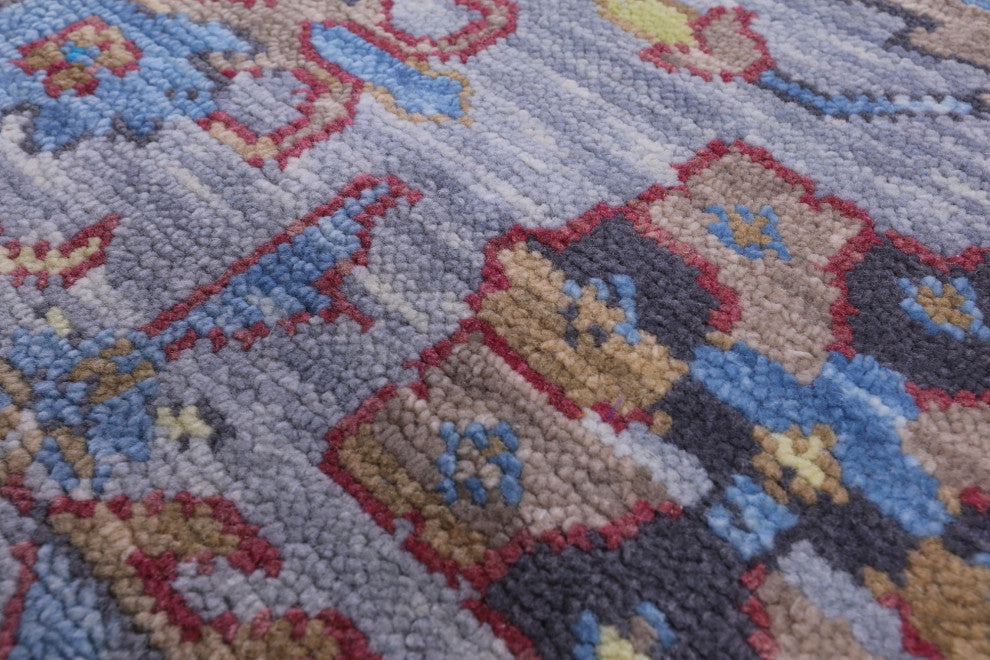 9' 2" X 12' 2" Turkish Oushak Hand-Knotted Wool Rug - Q15836