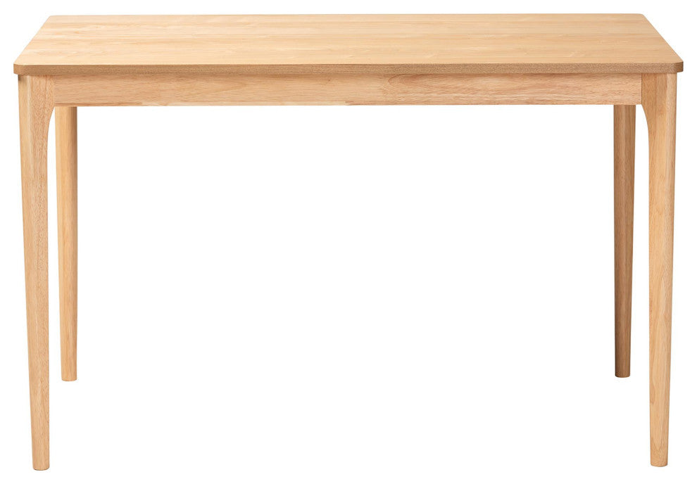 Shurik Wood Dining Table, Natural Oak