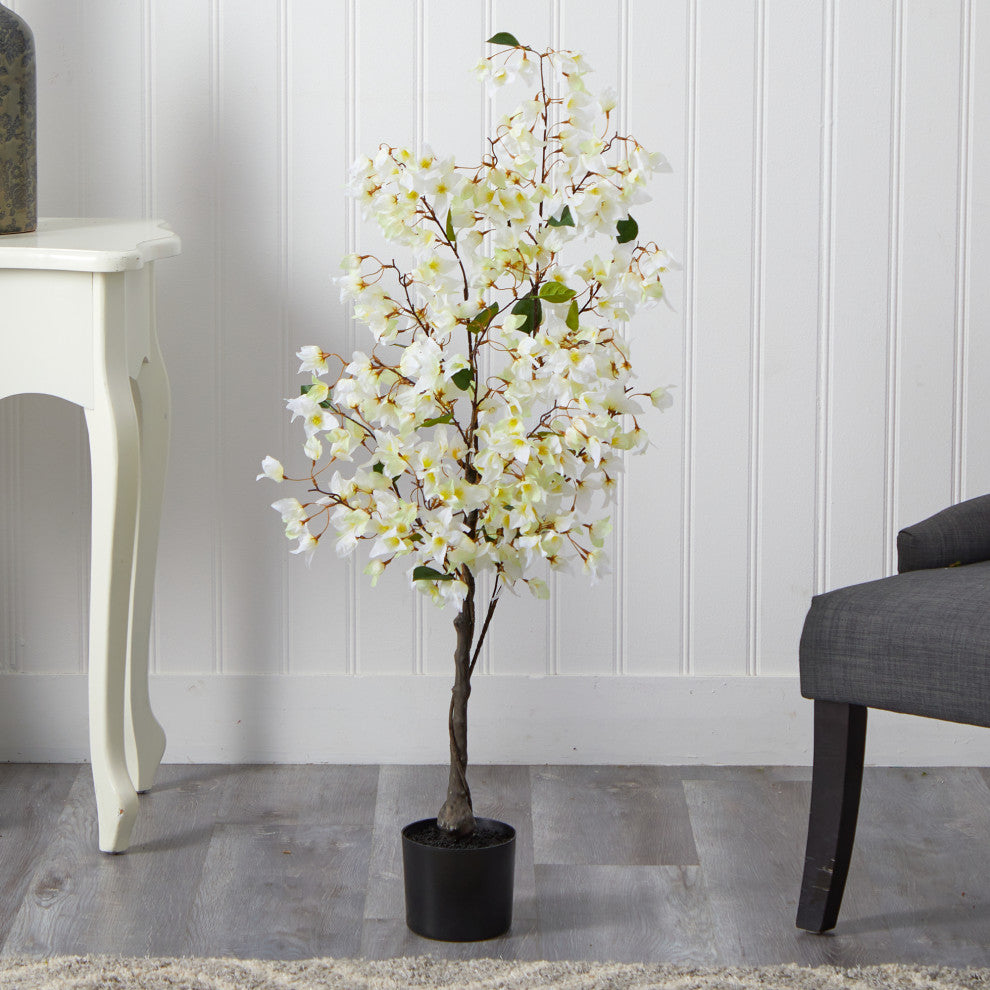 4' Bougainvillea Artificial Tree